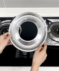 Tệp 10 Miếng Giấy Bạc Lót Bếp Gas