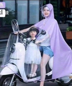 áo Mưa Cánh Dơi Cha Con Hàng Việt Nam Trước Trong Suốt - Gdn