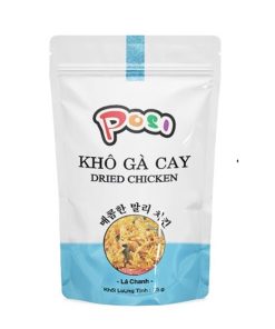 [thùng] Khô Gà Cay Lá Chanh 60 Gói/thùng - Posi