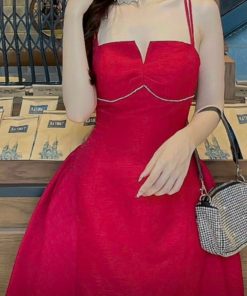 Đầm Váy Nữ 2 Dây Đính Đá Cúp Ngực (Có Mút) Ug580 - Nana House