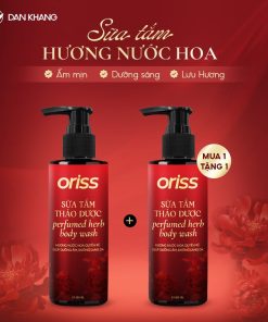 Sữa Tắm Hương Nước Hoa Oriss Perfumed Herb Bodywash Dưỡng Da Sáng Ẩm Mịn Lưu Hương Quyến Rũ