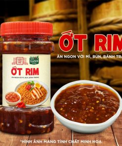 Ớt Rim Làng Chài Xưa 140G Ăn Ngon Với Mì, Bún, Bánh Tráng Nguyên Liệu Tươi – Thơm Ngon Đặc Biệt