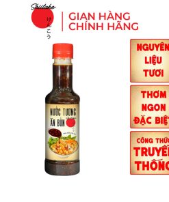 Nước Tương Pha Sẵn Tỏi Ớt Ăn Liền Shiitake 270G Ăn Bún Rất Ngon - Nguyên Liệu Tươi Thơm Ngon Đặc Biệt Làng Chài Xưa