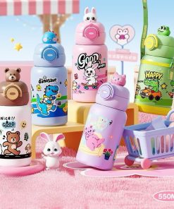 Bình Giữ Nhiệt 550Ml Có Túi Đeo 0812 - Lady's Passion