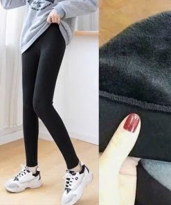 Quần Legging Nữ Nỉ Lót Lông Siêu Ấm Mùa Đông Hàng Mới Ra Mắt