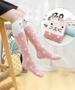 Tất Vớ Hoạ Tiết Hoạt Hình Siêu Xinh Dễ Thương Từ 3-12 Tuổi Dành Cho Bé Gái