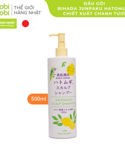 Dầu Gội Bihada Junpaku Hatomugi Chiết Xuất Chanh Tươi 500Ml