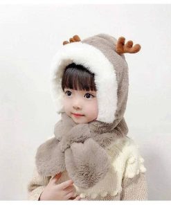 Mũ Sừng Hươu 2In1 Cute Quên Lối Về