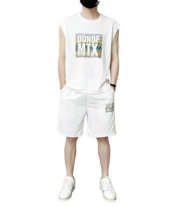 Bộ Đồ Thể Thao Nam Ba Lỗ Form Rộng Chất Thun Lạnh Co Giãn Mịn Mát Bdnt069