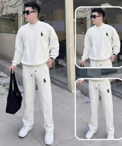 Bộ Nỉ Thể Thao Nam Thêu Ngựa Cao Cấp Tuto5 Bn01 – Phong Cách Sang Trọng, Ấm Áp & Năng Động