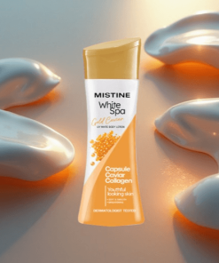 Chai Dưỡng Thể Mistine White Spa Gold Caviar Uv Whitening Lotion - 200Ml - 36894 - Mistine