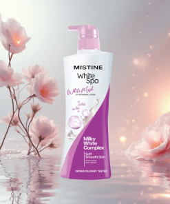 Chai Dưỡng Thể Mistine White Spa White Musk Uv Whitening - 400Ml - 36893 - Mistine