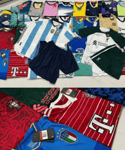 [Xả Kho Chọn Ngẫu Nhiên] Bộ Thể Thao Bóng Đá Chất Liệu Takarotex Co Giãn 4 Chiều - Bd001