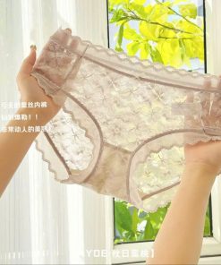 Quần Lót Ren Mịn Mát Cao Cấp Từ 40-60Kg Dành Cho Nữ