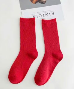 Tất Vớ Đỏ Nam Nữ Thời Trang Siêu Xinh Dễ Thương
