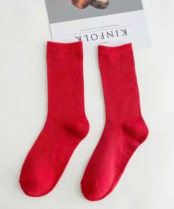 Tất Vớ Đỏ Nam Nữ Thời Trang Siêu Xinh Dễ Thương Dành Cho Nam Nữ