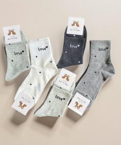 Set 5 Đôi Tất Vớ Nữ Cao Cổ Mã 23 Dành Cho Nữ