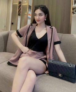 Set Vest Viền Sang Chảnh V366 - Haka Mây