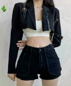 Áo Vest Nữ Phối Xích - Ausa House