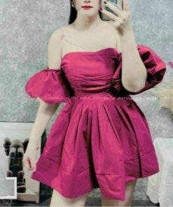 Váy Trễ Vai Dáng Xòe Tiểu Thư Cute V269 - Cloudy Dress