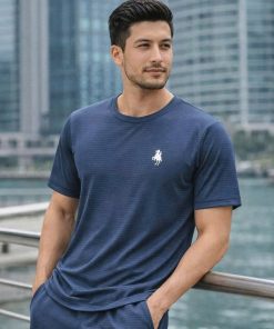 Bộ Quần áo Thể Thao Nam Thông Hơi Thêu Ngựa Cao Cấp