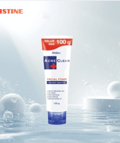 Tuýp Sửa Rửa Mặt Dành Cho Da Mụn Mistine Acne Clear Facial Foam - 100g - 30143 - Mistine