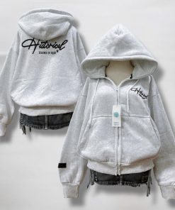 áo Khoác Nữ Vải Nỉ Dày Dặn Thêu Chữ Hisstorii Có Túi Trong Tp91 - Golden Dream