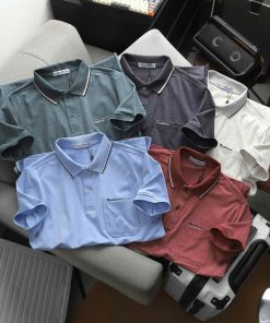 áo Thun Cổ Bẻ Thiết Kế Cao Cấp Pack Túi Chất Cotton Muối - Thời Trang Hc